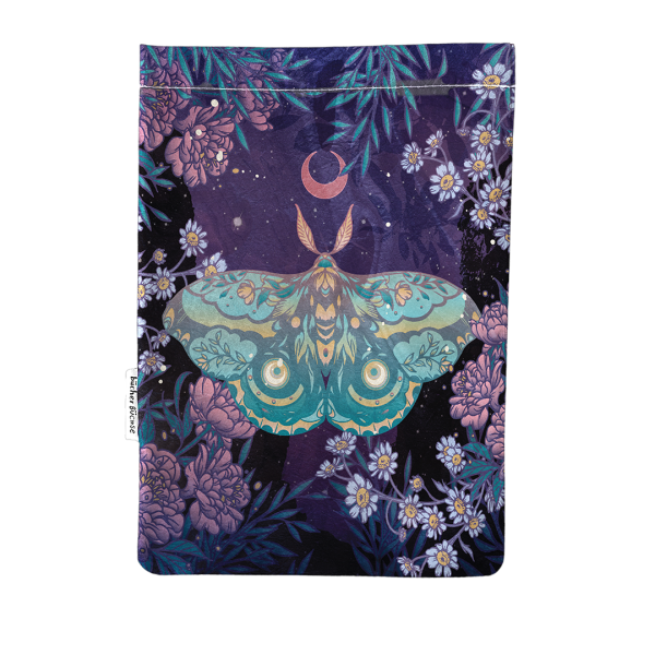 Buchhülle "Lunar Moth" M