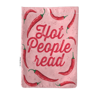 Buchhülle "Hot People Read"