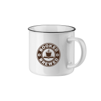 Tasse "Booked & Brewed"