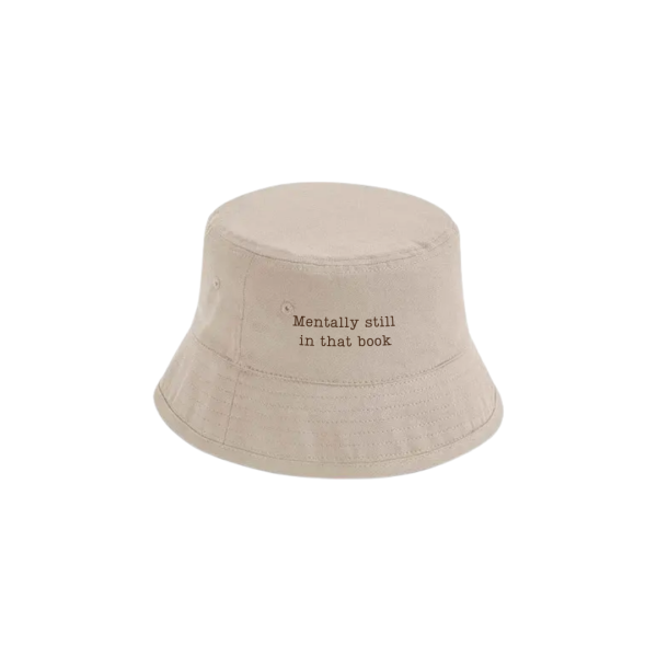 Anglerhut "Mentally still in that book"