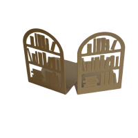 Buchstützen-Set "Bücherregal"