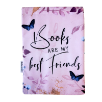 Buchhülle "Books are my best friends"
