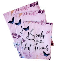 Buchhülle "Books are my best friends"