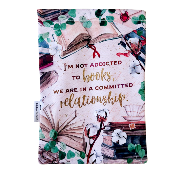 Buchhülle "Committed relationship"