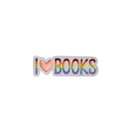 Patch “I love books”