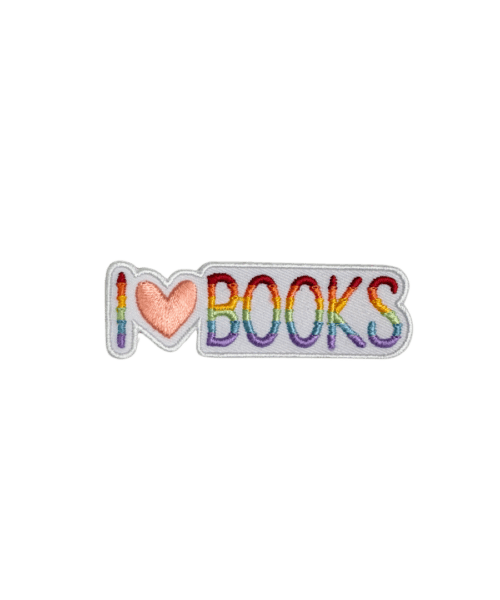 Patch “I love books”