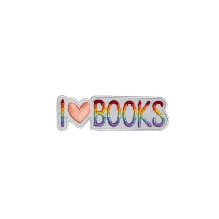 Patch “I love books”